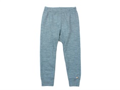Joha leggings aqua melange merino wool